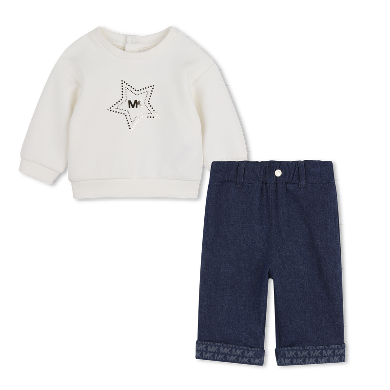 Ensemble Sweat-shirt et pantalon MICHAEL KORS 
                        FILLE