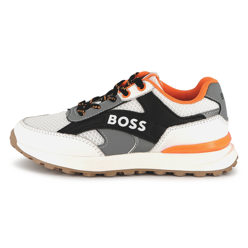 Baskets lacées détails colorés BOSS 
                    GARCON