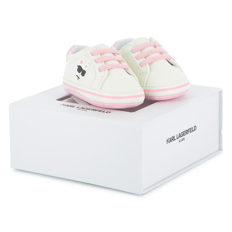 Baskets en simili KARL LAGERFELD KIDS 
                        FILLE