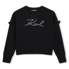 Sweat-shirt KARL LAGERFELD KIDS 
                    FILLE