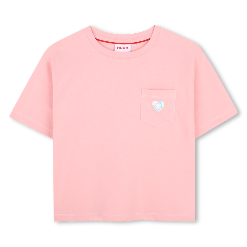 Tee-shirt manches courtes Hugo 
                        FILLE