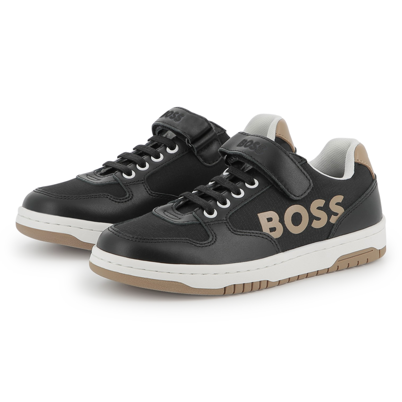 Baskets à lacets et fermeture par bandes auto aggr BOSS 
                    GARCON