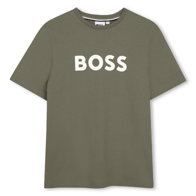 TEE-SHIRT MANCHES COURTES BOSS GARCON