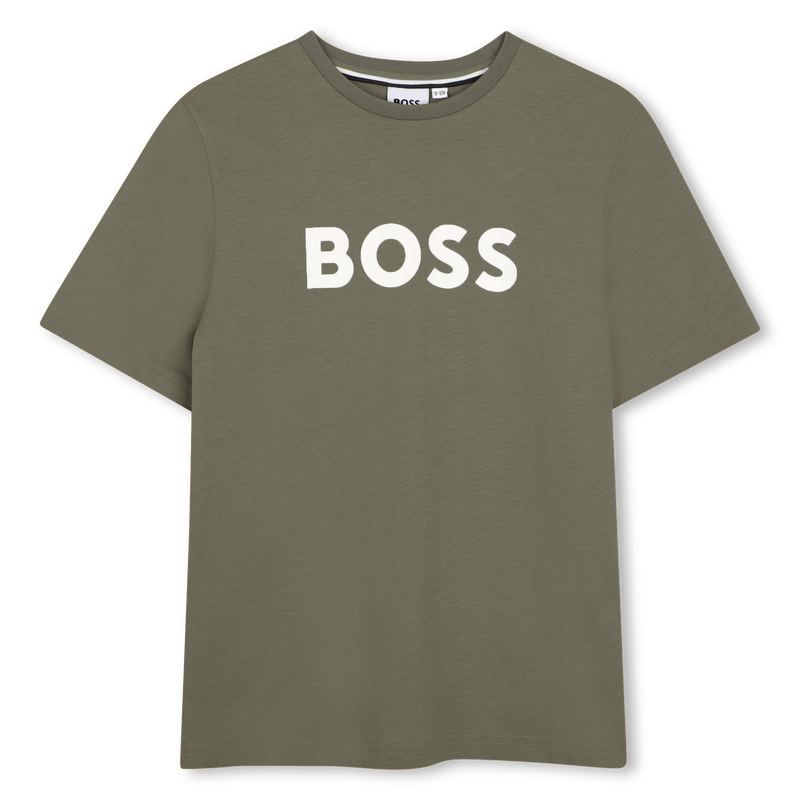 TEE-SHIRT MANCHES COURTES BOSS 
                        GARCON