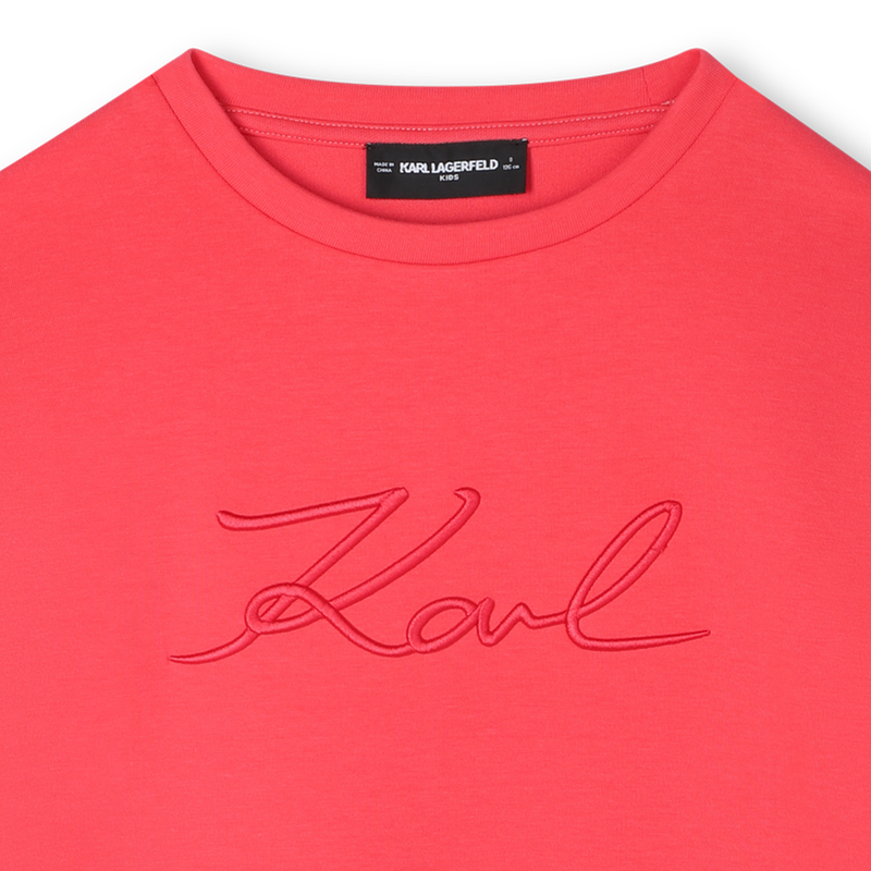 Robe à manches longues KARL LAGERFELD KIDS 
                    FILLE