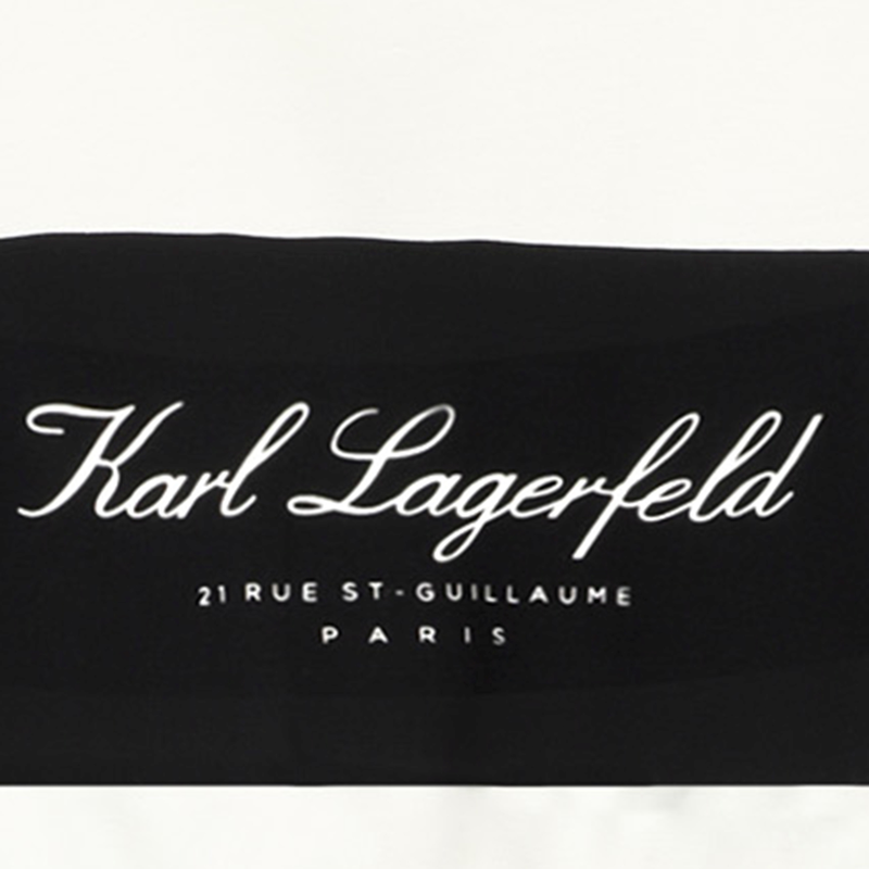 Robe de cérémonie bimatière KARL LAGERFELD KIDS 
                    FILLE