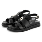 Sandales avec boucle KARL LAGERFELD KIDS 
                    FILLE