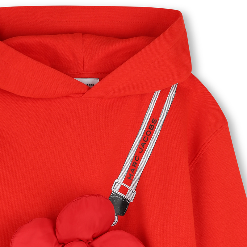 Sweat-shirt &agrave; capuche MARC JACOBS 
                        FILLE