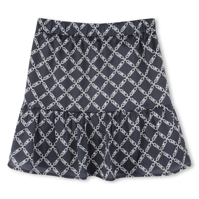 Jupe courte en satin MICHAEL KORS FILLE