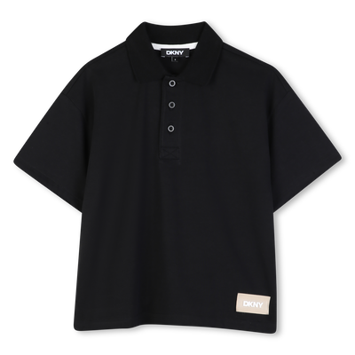 POLO MANCHES COURTES DKNY GARCON