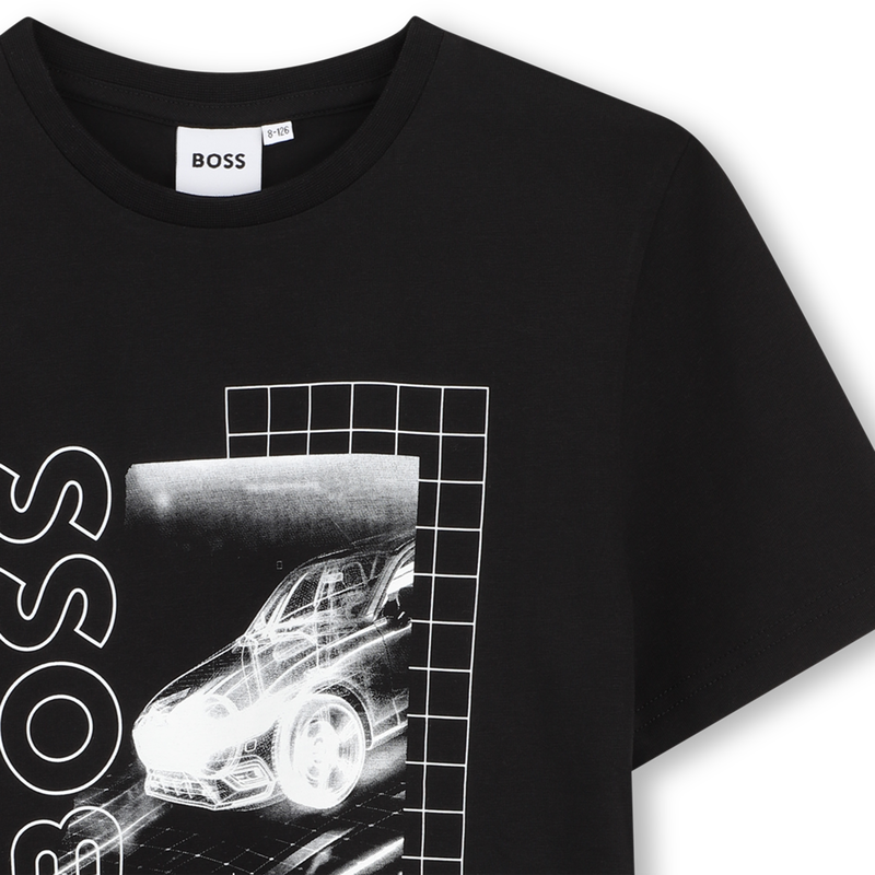 Tee-shirt manches courtes BOSS 
                        GARCON