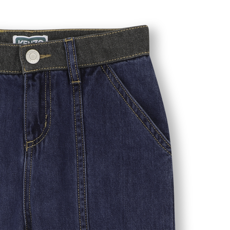 Pantalon en denim KENZO KIDS 
                        FILLE