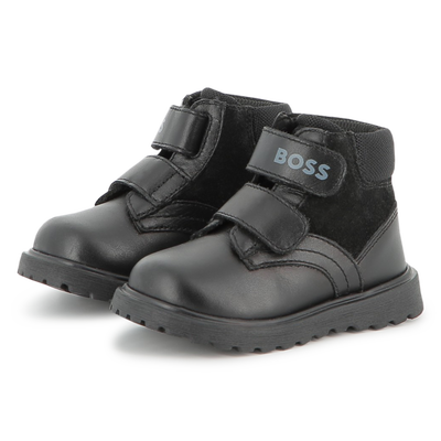 Bottines avec bandes auto-agrippantes BOSS GARCON