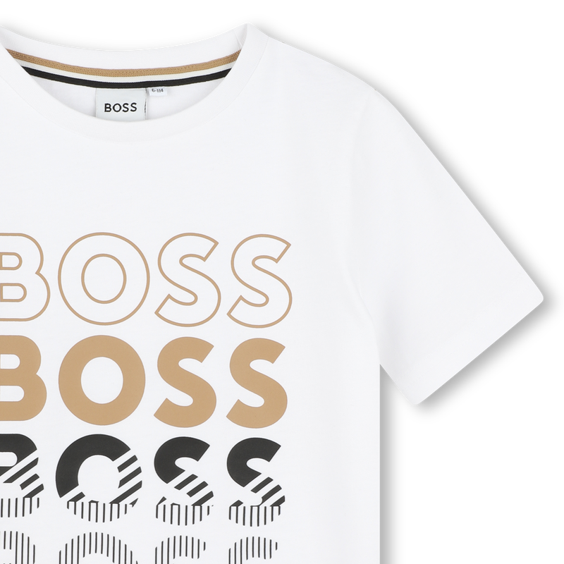 T-shirt à col rond BOSS 
                    GARCON