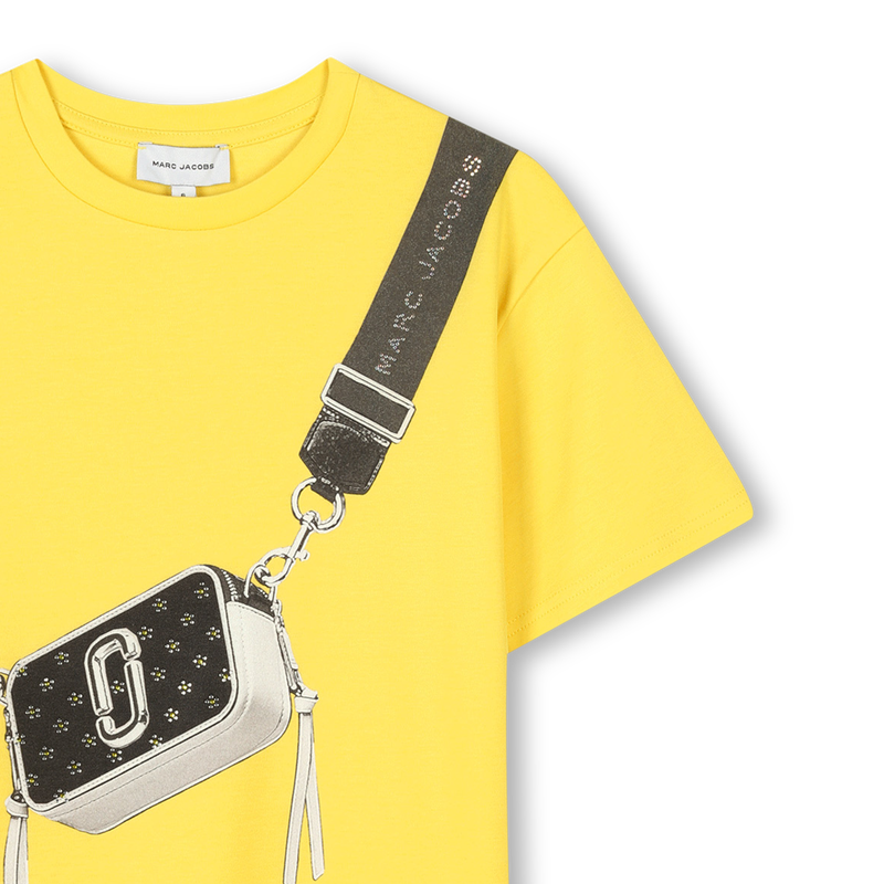 Robe droite courte en coton MARC JACOBS 
                        FILLE