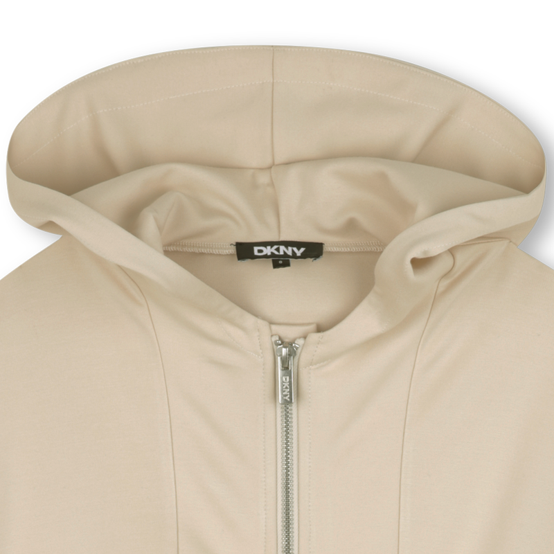 Cardigan &agrave; capuche DKNY 
                        FILLE