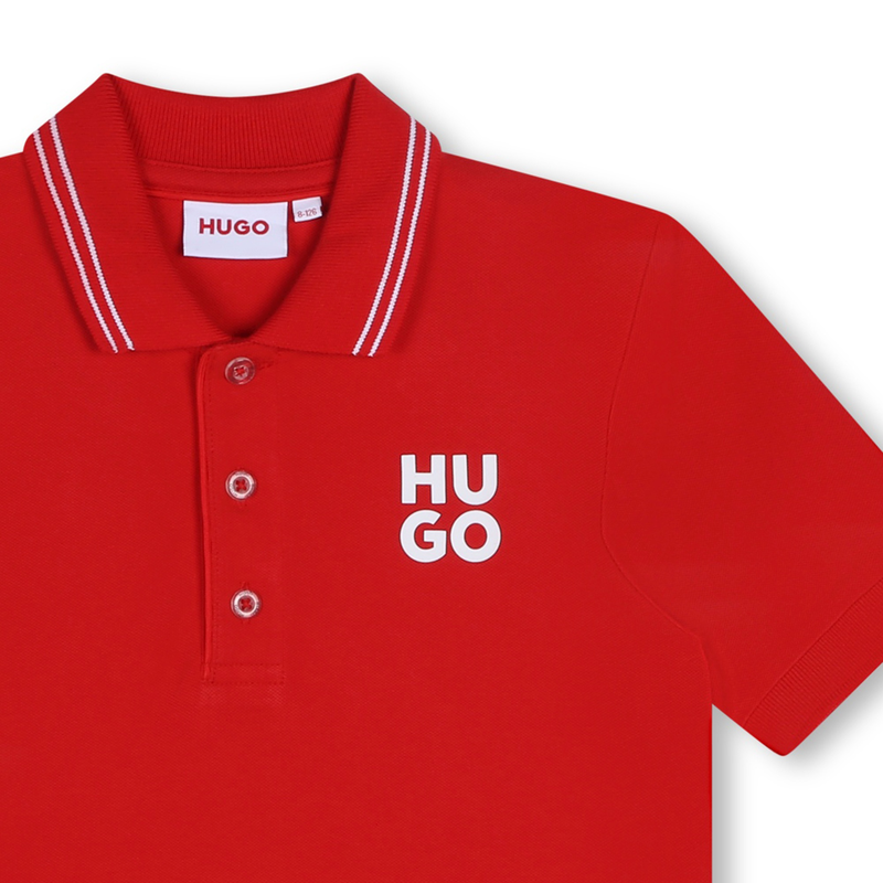 Polo à manches courtes Hugo 
                    GARCON