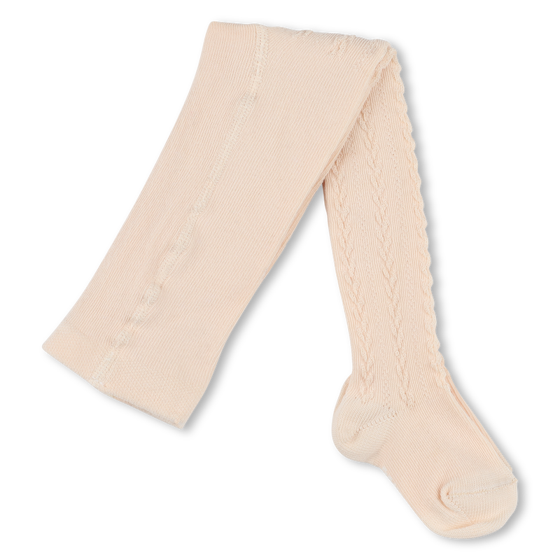 Collants unis point fantaisie CHLOE 
                    FILLE