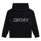 Sweat-shirt en molleton DKNY 
                    FILLE