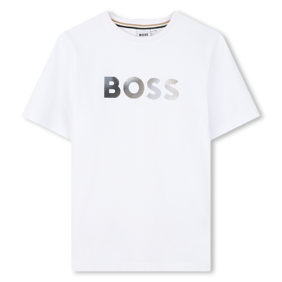 TEE-SHIRT MANCHES COURTES BOSS GARCON