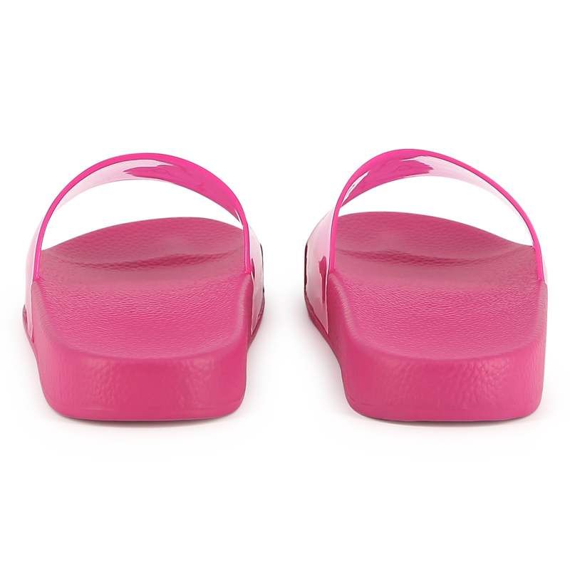 Claquettes à motif imprimé KARL LAGERFELD KIDS 
                    FILLE