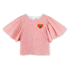 Blouse en coton KENZO KIDS 
                    FILLE