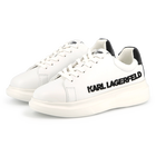 Baskets en cuir &agrave; lacets KARL LAGERFELD KIDS 
                    UNISEXE