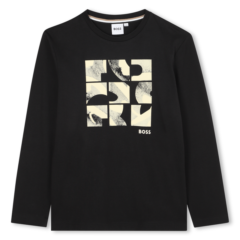 T-shirt &agrave; manches longues BOSS 
                        GARCON