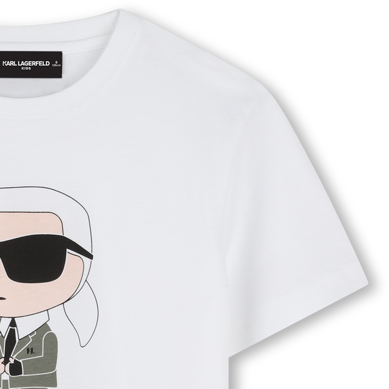 T-shirt &agrave; manches courtes KARL LAGERFELD KIDS 
                        GARCON