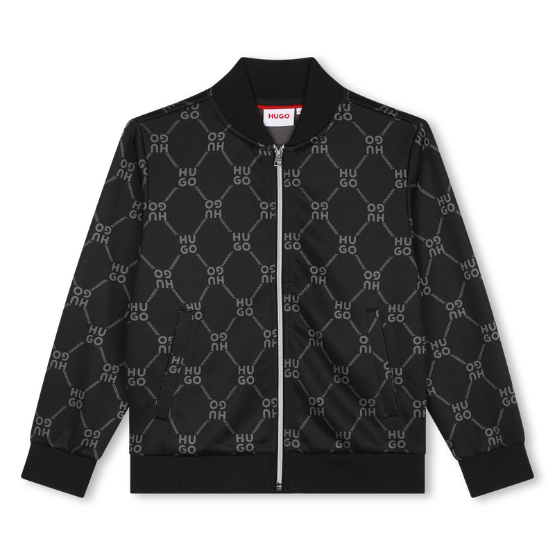 Cardigan de jogging molletonn&eacute; Hugo 
                        GARCON