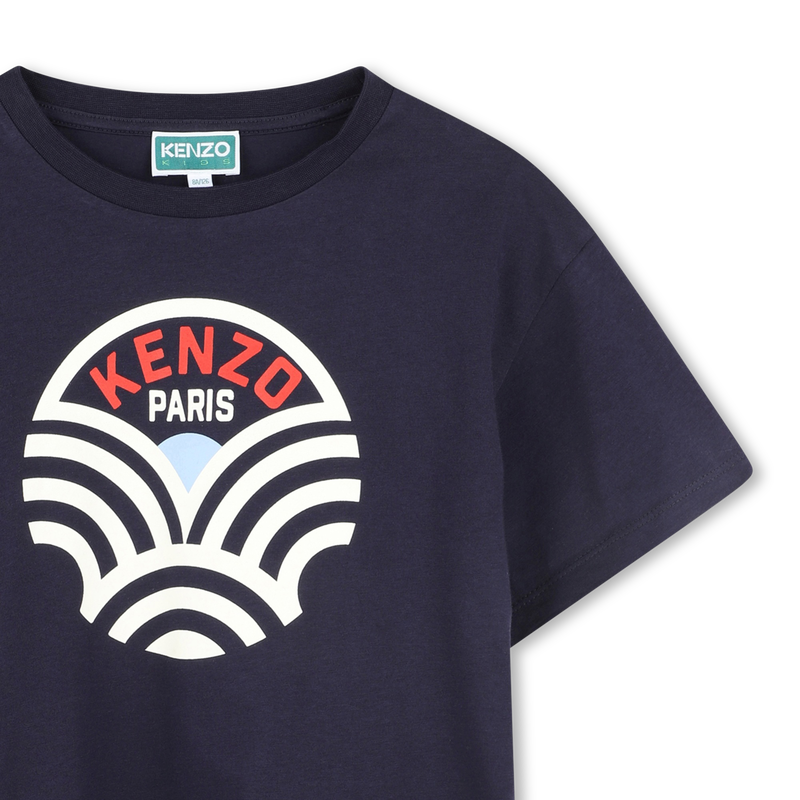 T-shirt coton manches courtes KENZO KIDS 
                    GARCON