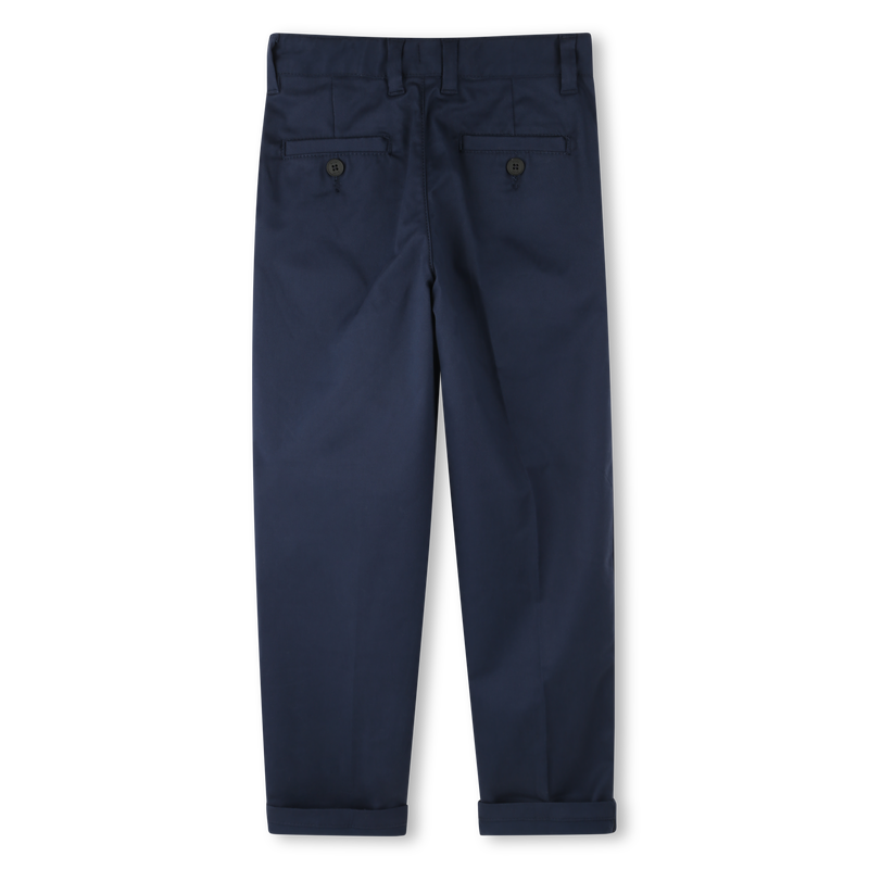 Pantalon chino uni BOSS 
                        GARCON