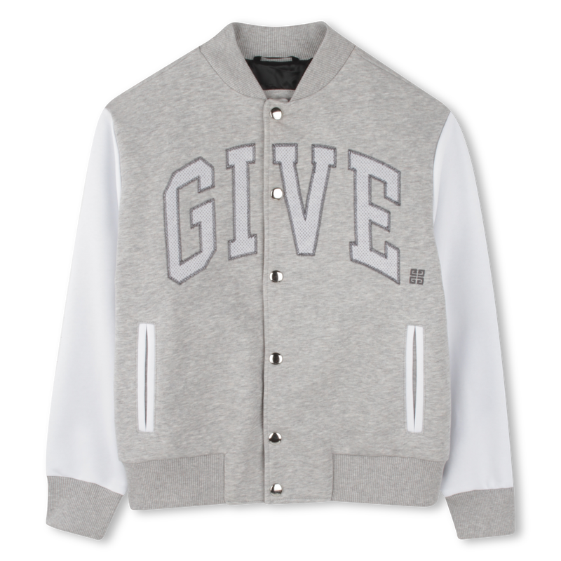 Sweat-shirt molleton bicolore GIVENCHY 
                    GARCON