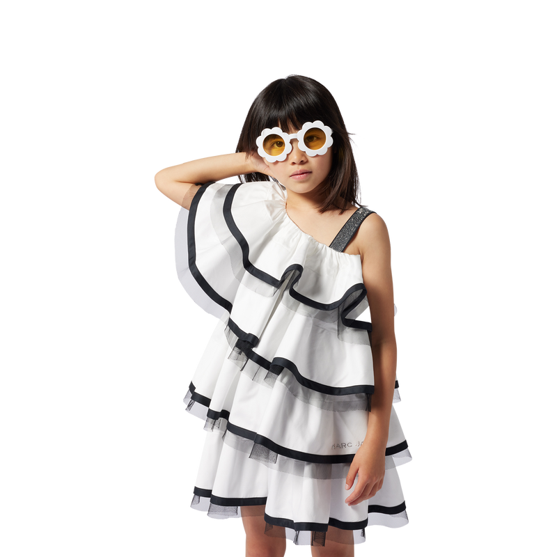 Robe de c&eacute;r&eacute;monie &agrave; volants MARC JACOBS 
                        FILLE