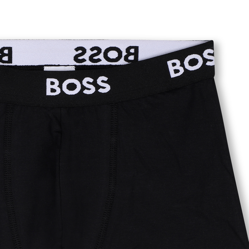 LOT DE 3 BOXERS BOSS 
                        GARCON