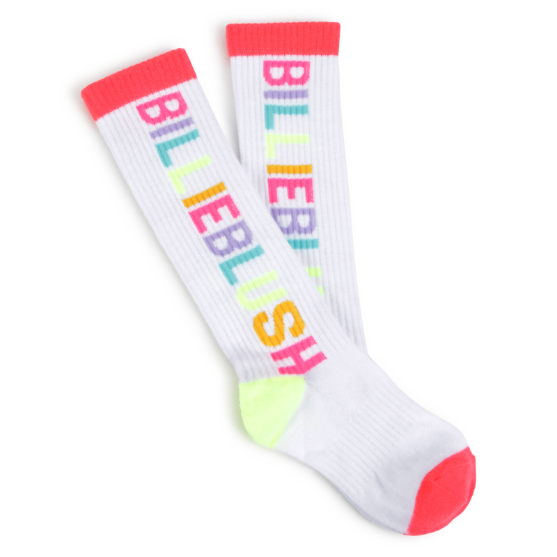 Chaussettes hautes avec sigle BILLIEBLUSH 
                    FILLE
