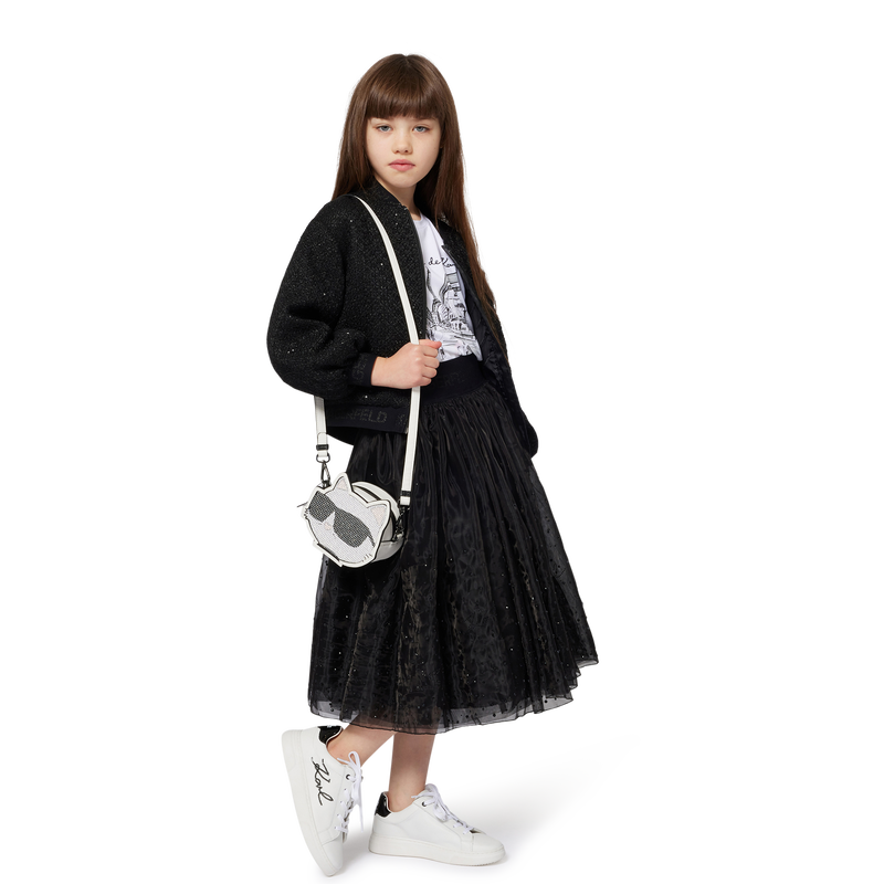Baskets basse à lacets KARL LAGERFELD KIDS 
                    FILLE