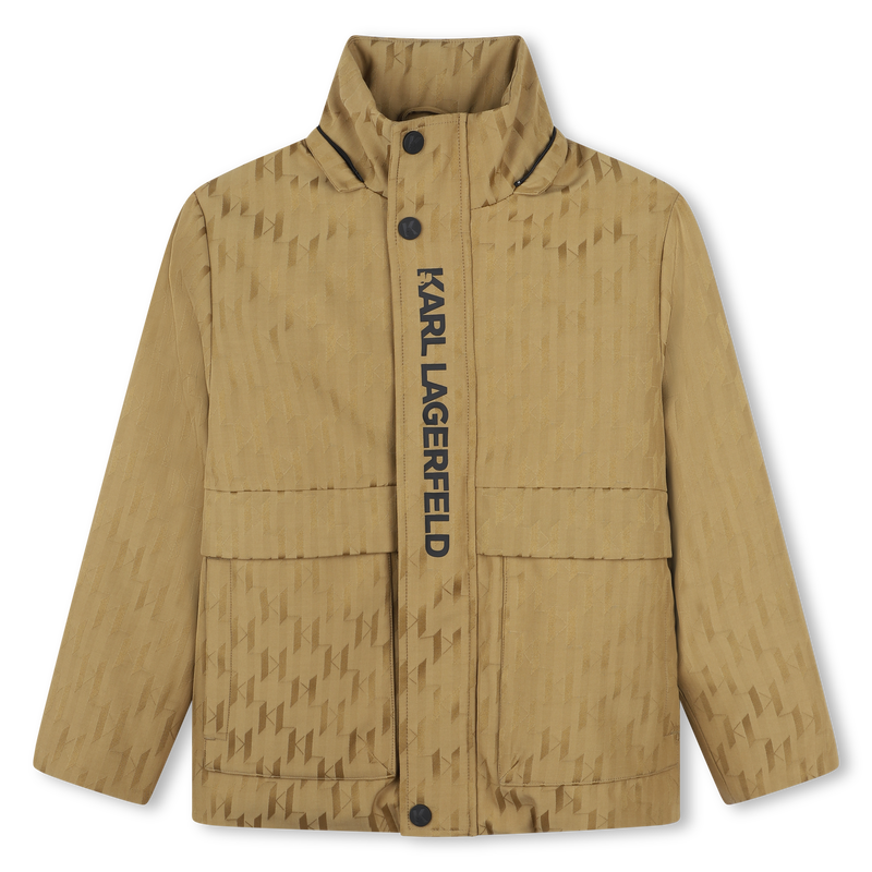 Blouson à capuche amovible KARL LAGERFELD KIDS 
                    GARCON
