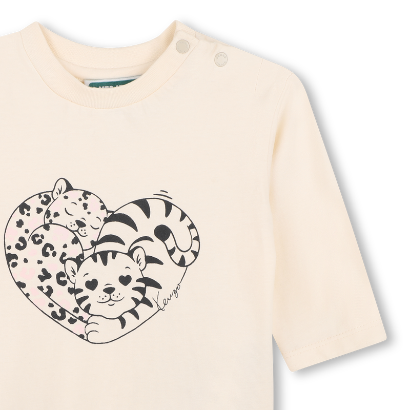 Tee-shirt manches longues KENZO KIDS 
                        FILLE