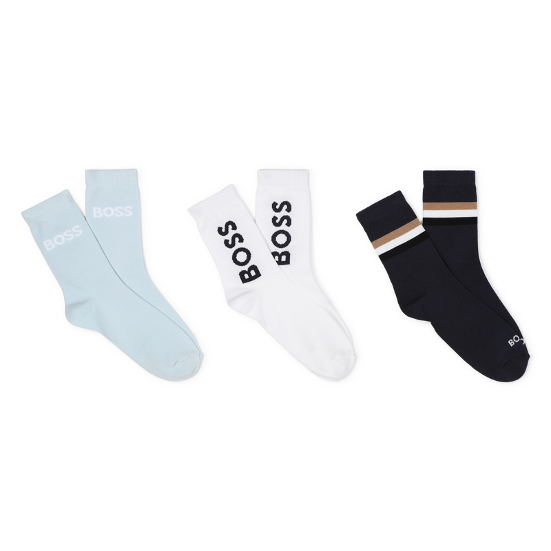 Lot de 3 paires de chaussettes BOSS 
                    GARCON