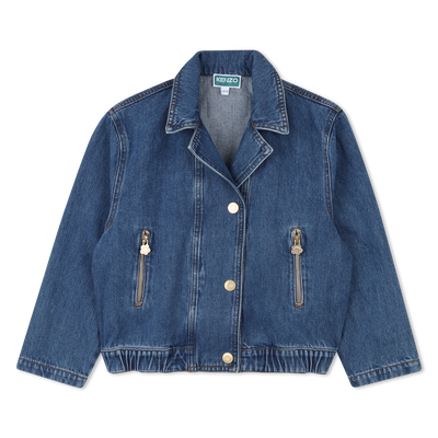 Veste en denim KENZO KIDS FILLE