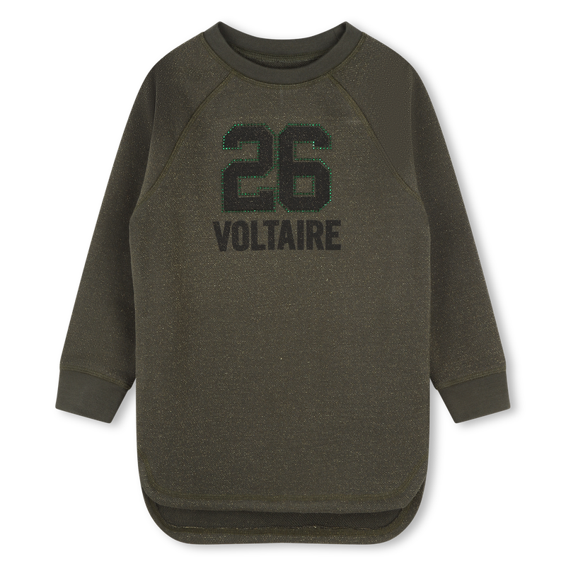 Robe molletonnée pailletée ZADIG & VOLTAIRE 
                    FILLE