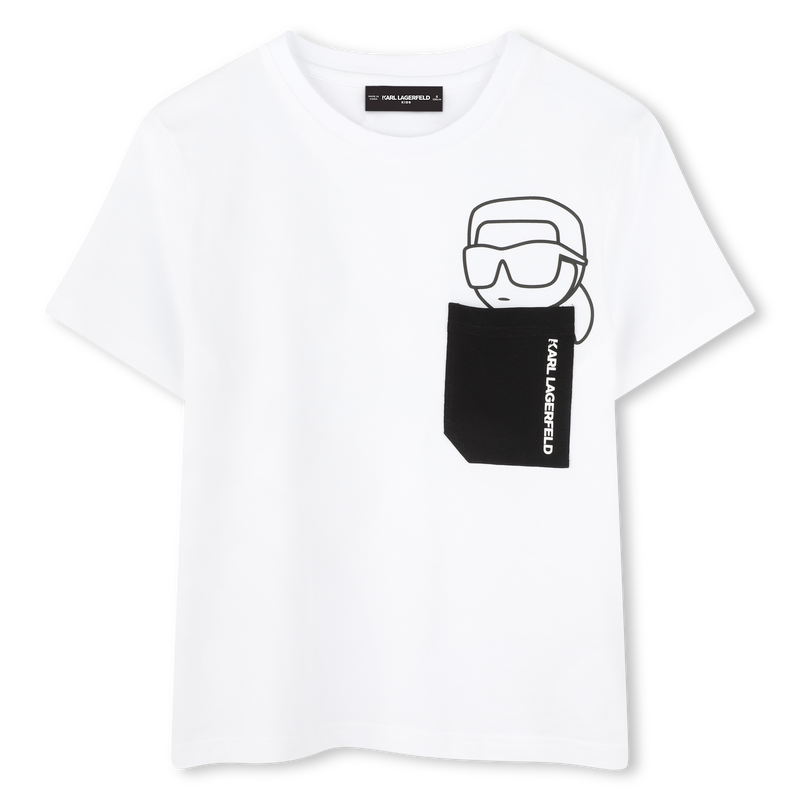 T-shirt &agrave; manches courtes KARL LAGERFELD KIDS 
                        GARCON