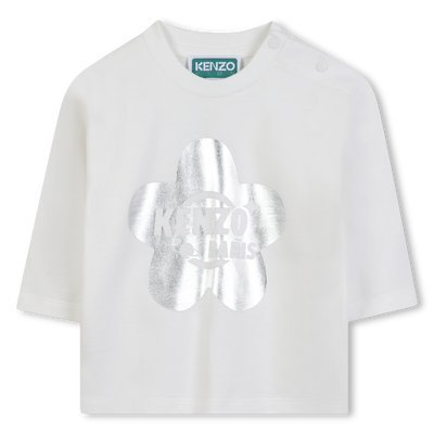 T-shirt à manches longues KENZO KIDS FILLE