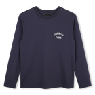 Tee-shirt manches courtes, BLEU NUIT, hi-res