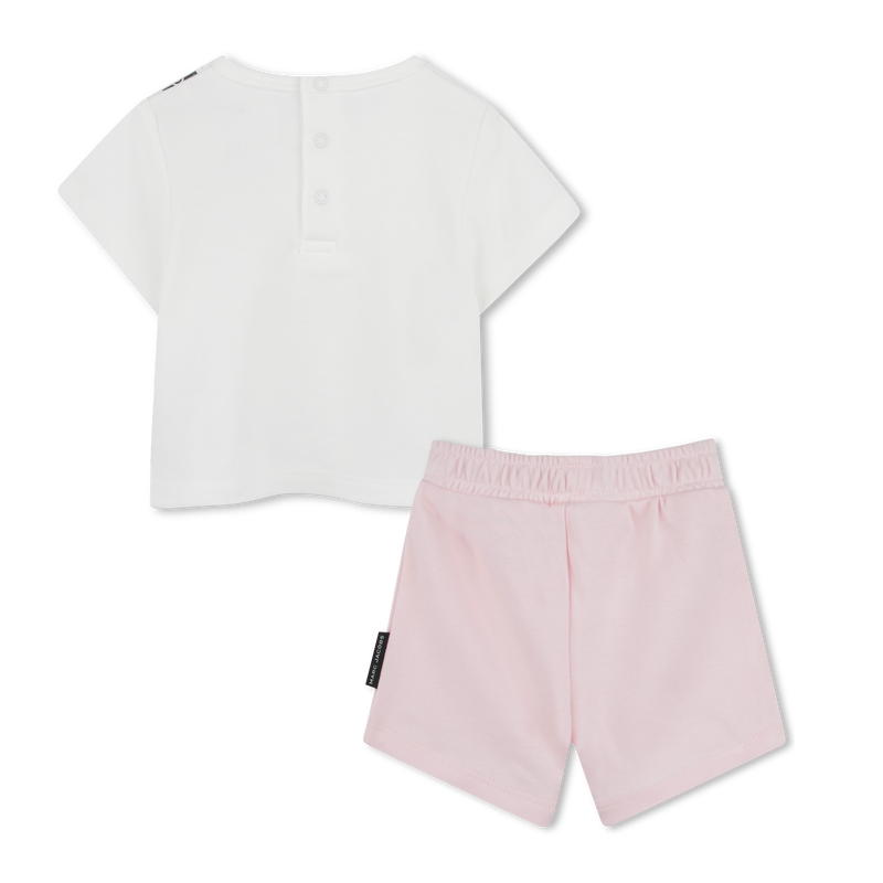 T-shirt et short en coton THE MARC JACOBS 
                    UNISEXE