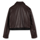 Veste avec fermeture zipp&eacute;e KARL LAGERFELD KIDS 
                    FILLE