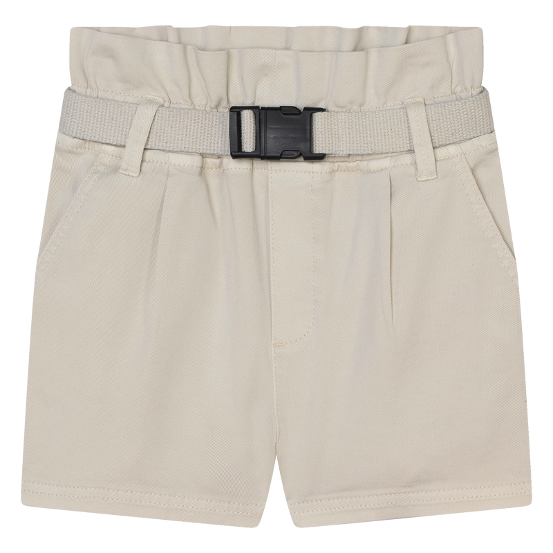 Short en coton et ceinture DKNY 
                    FILLE