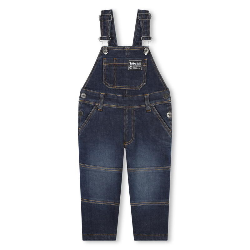Salopette en jean avec poches TIMBERLAND 
                    GARCON