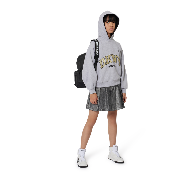 Sweat-shirt à capuche DKNY 
                    FILLE